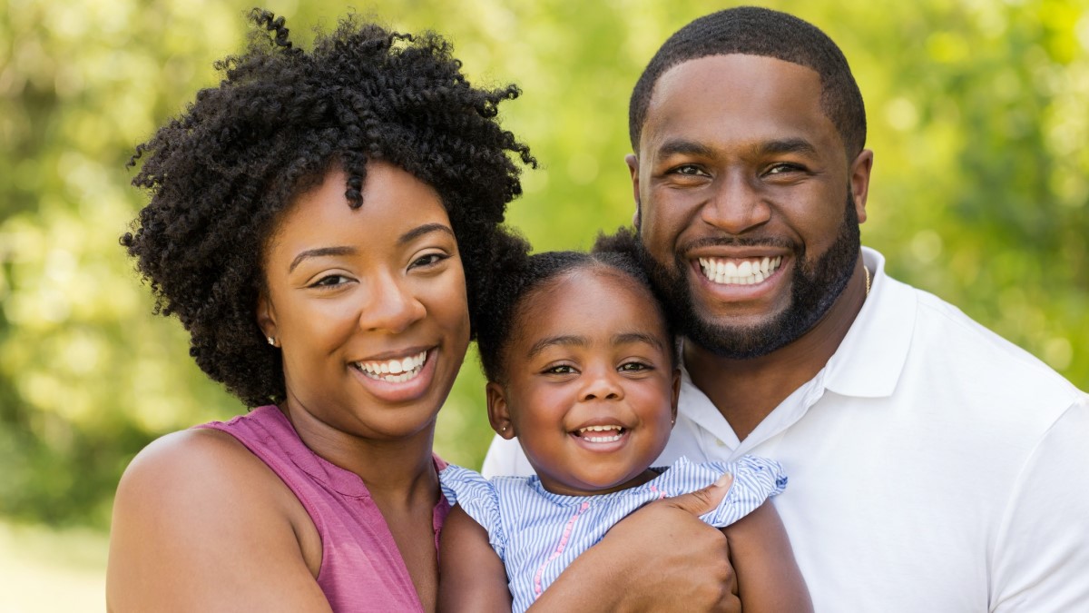 African American Family una familia