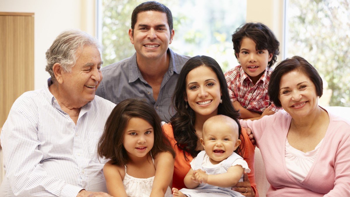 Hispanic Family una familia